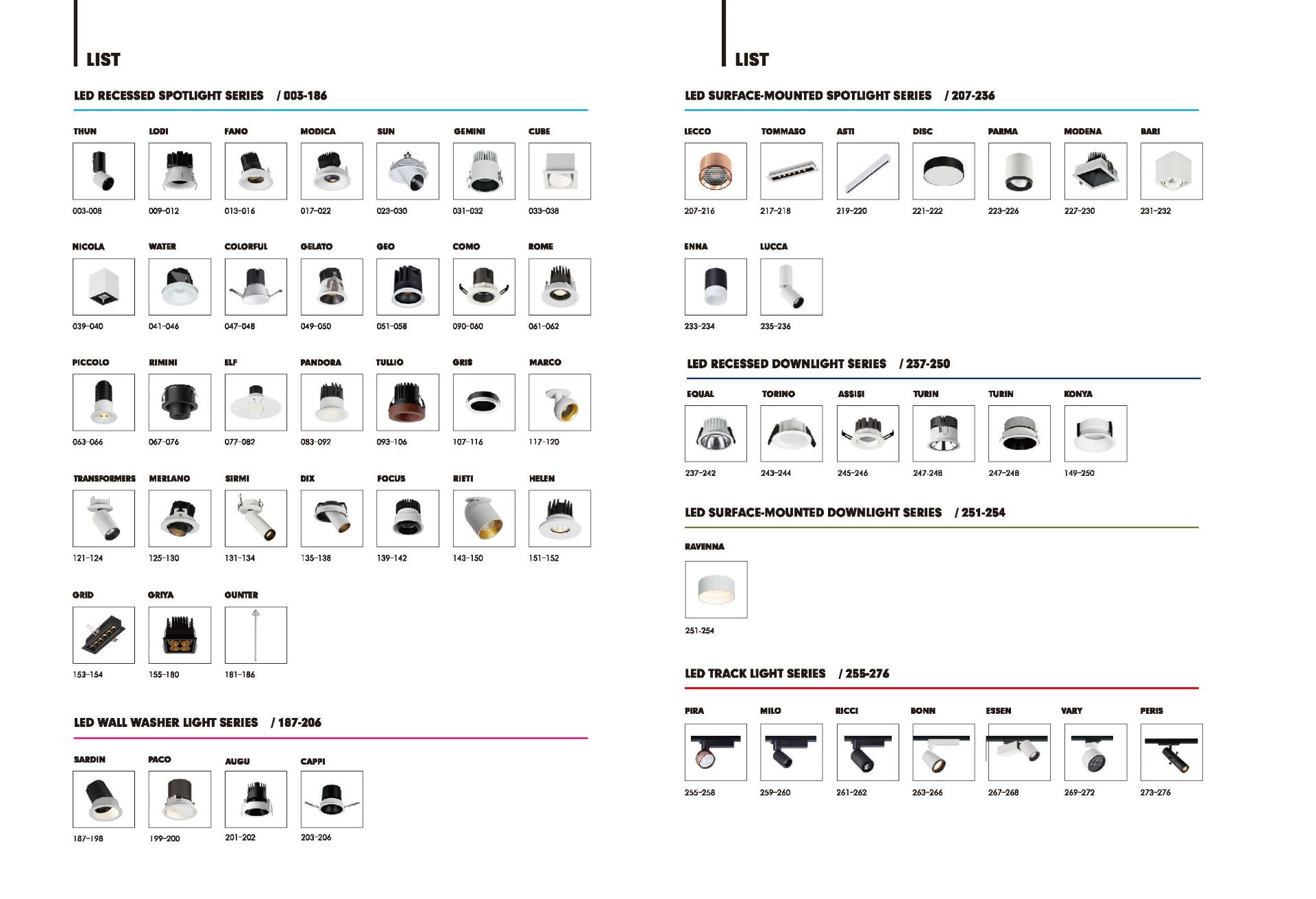 LYK Indoor Catalogue